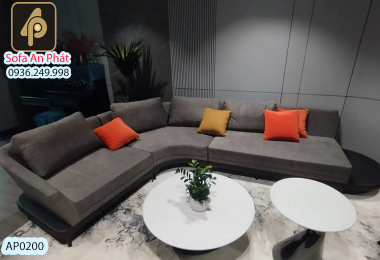 Sofa góc nỉ mã AP0200