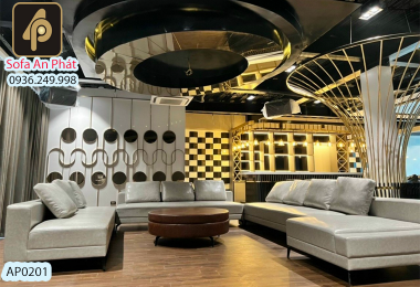 Sofa góc nỉ mã AP0201
