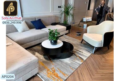 Sofa góc nỉ mã AP0204