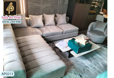 Sofa góc nỉ mã AP0213