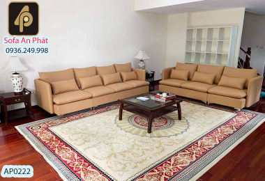 Sofa văng da mã AP0222