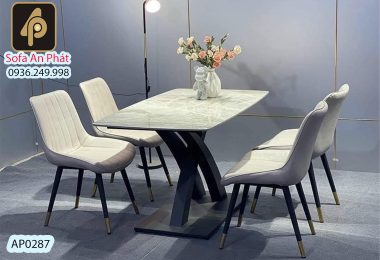 Bàn ăn 4 ghế mã AP0287