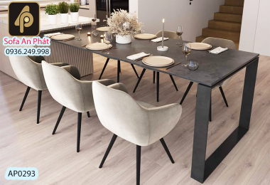 Bàn ăn 6 ghế mã AP0293