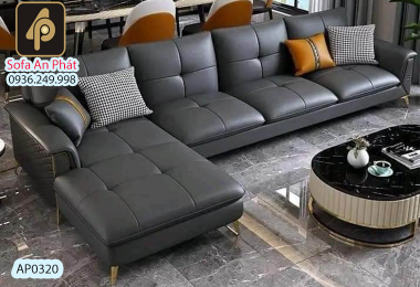 Sofa góc da mã AP0320