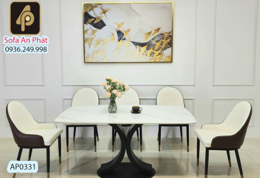 Bàn ăn 6 ghế mã AP0331