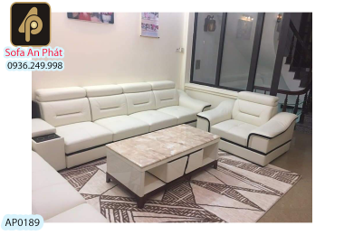 Sofa góc da mã AP0189