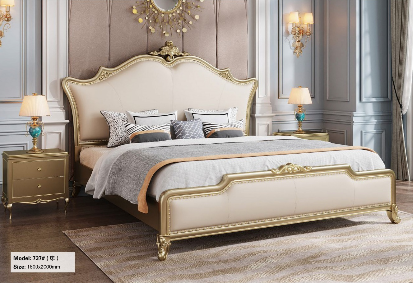 Giường ngủ tân cổ APG2_0003